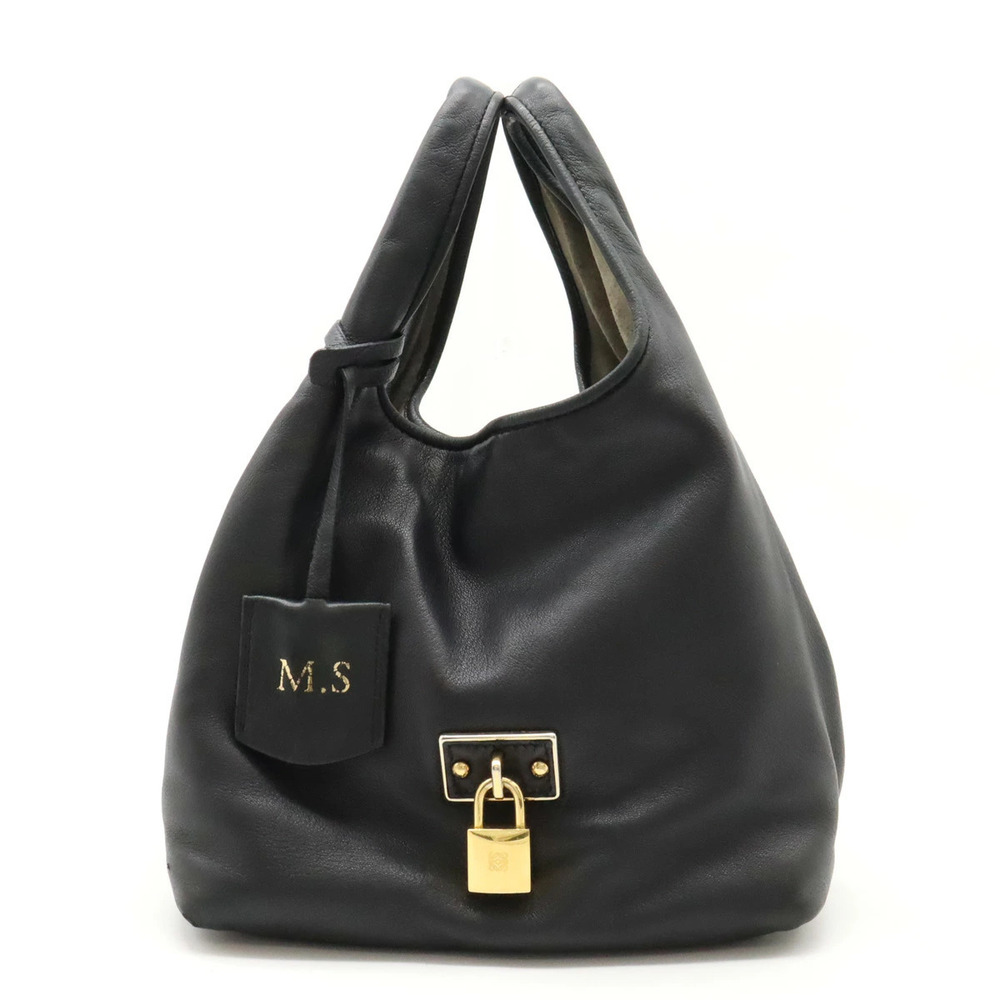 Loewe Calle Handbag Nappa Leather Black